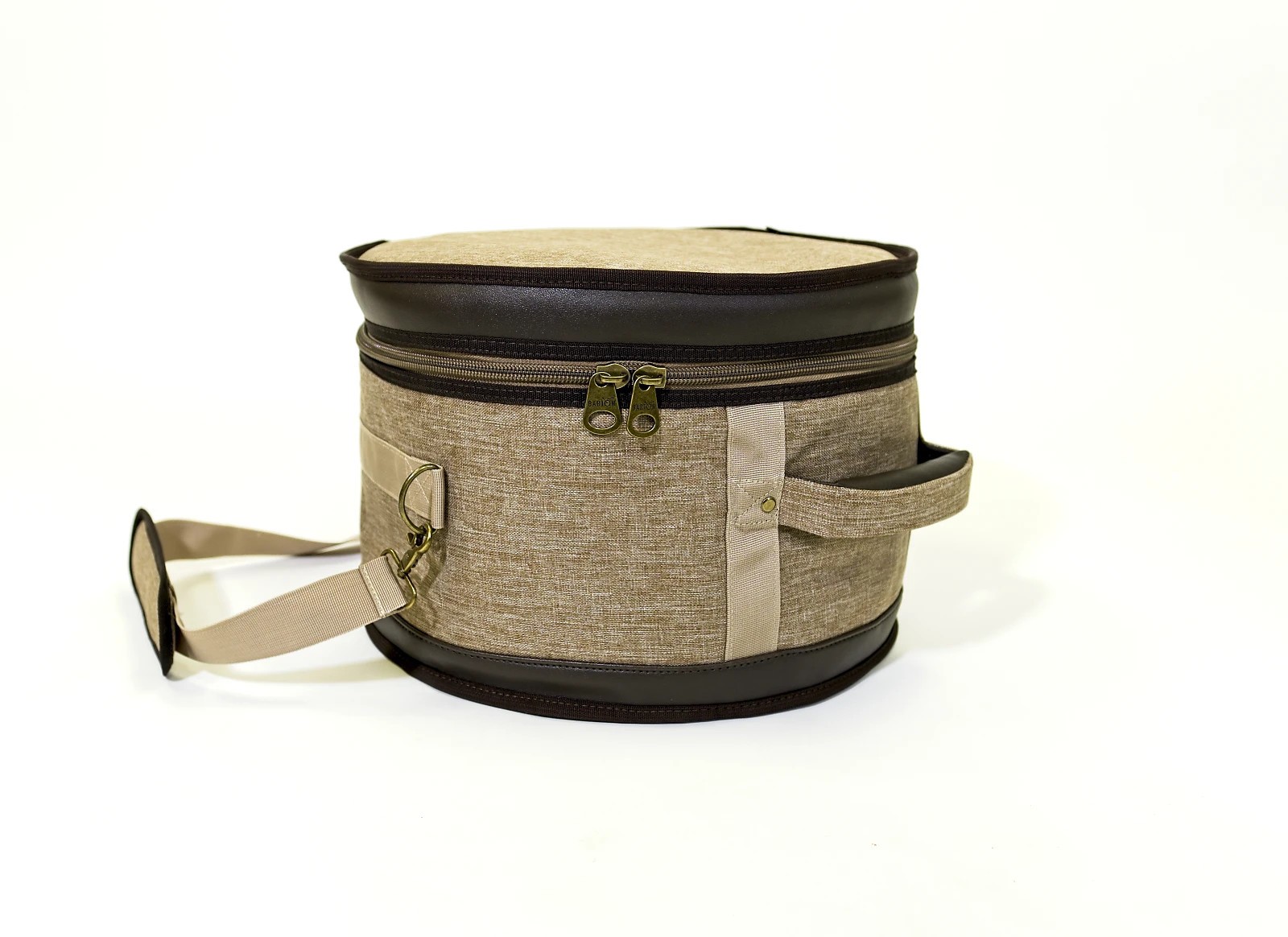 Barton GSP Premium Tom Tom Drum Bag, 13" x 9", Tawny Brown Oxford