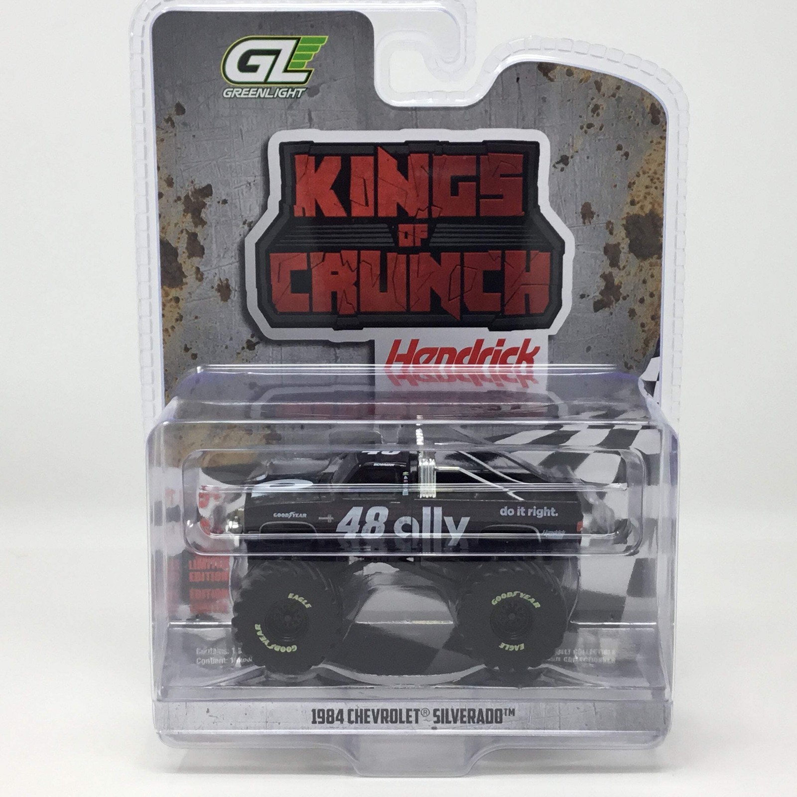 Alex Bowman 1984 Ally Chevrolet Silverado Kings of Crunch 1:64 Diecast