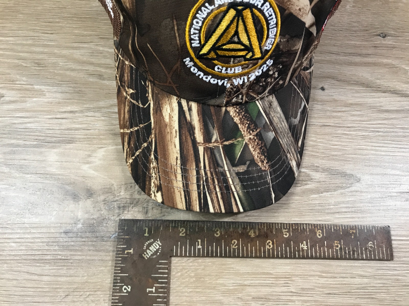 National Retriever Field Trial Club Purina Mondovi, WI 2025 Camo Mesh Hat Cap