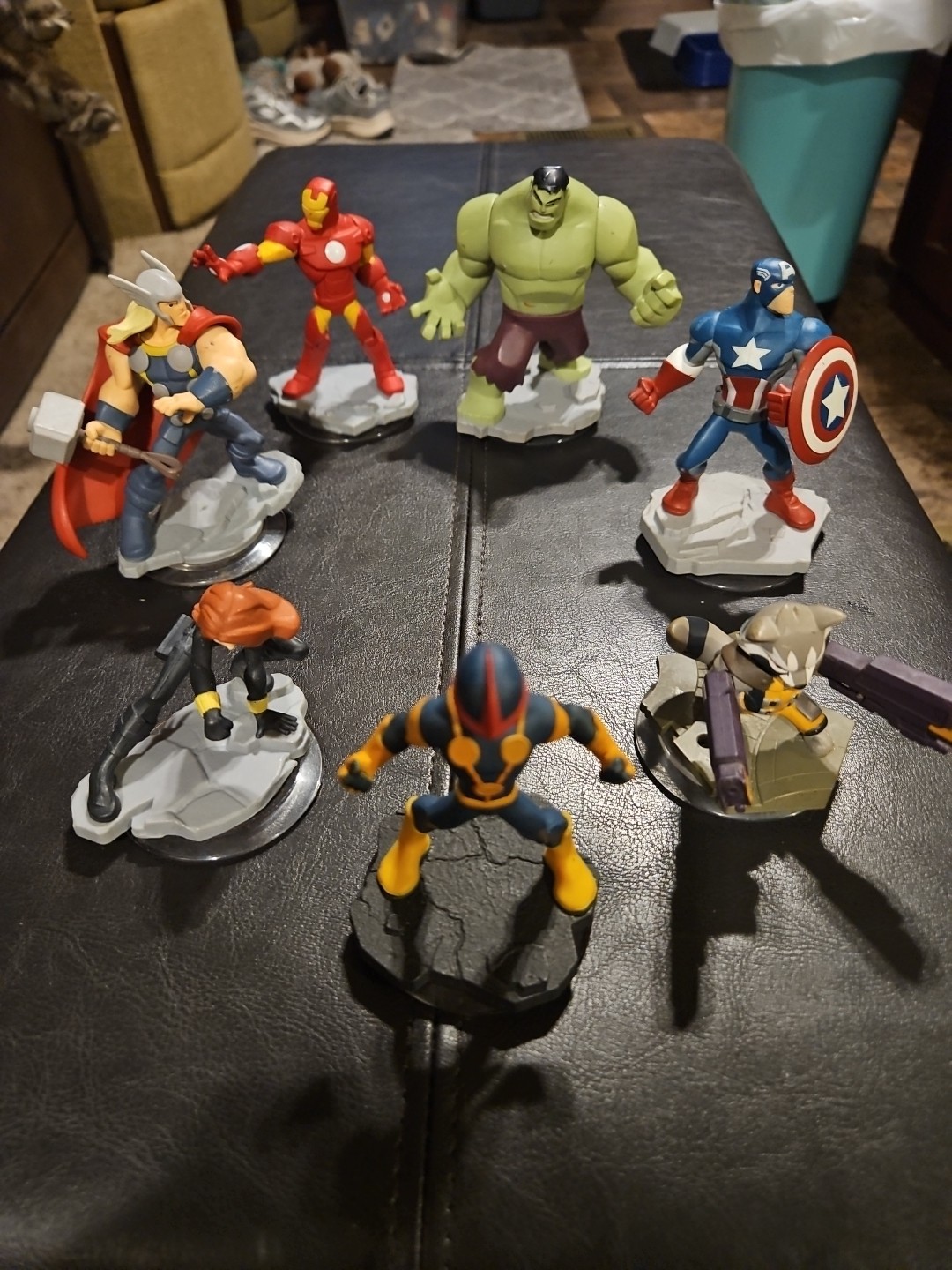 lot of 7, Disney Infinity 2.0 figures, Marvel Characters,