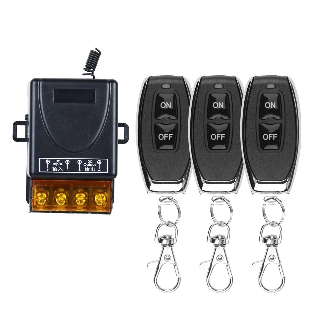 AC Wireless Remote 110V-240V 30A RF Relay Control Remote Switch 433Mhz Receiver