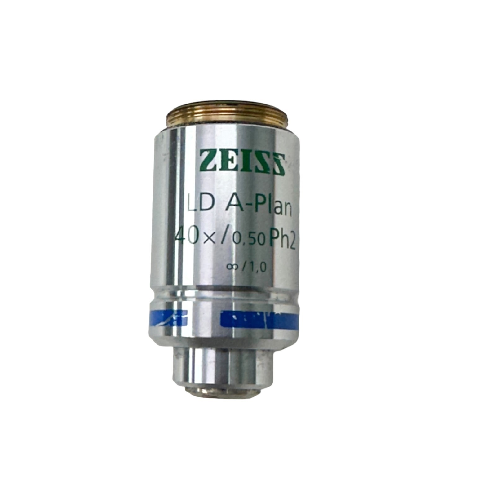 Zeiss 1006-595 LD A-Plan 40x/0.50 ∞/1.0 Ph2 Microscope Objective Lens