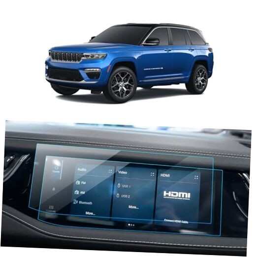 2PCS Car Screen Protector for Grand Cherokee L 2023 2024 2025 Accessories