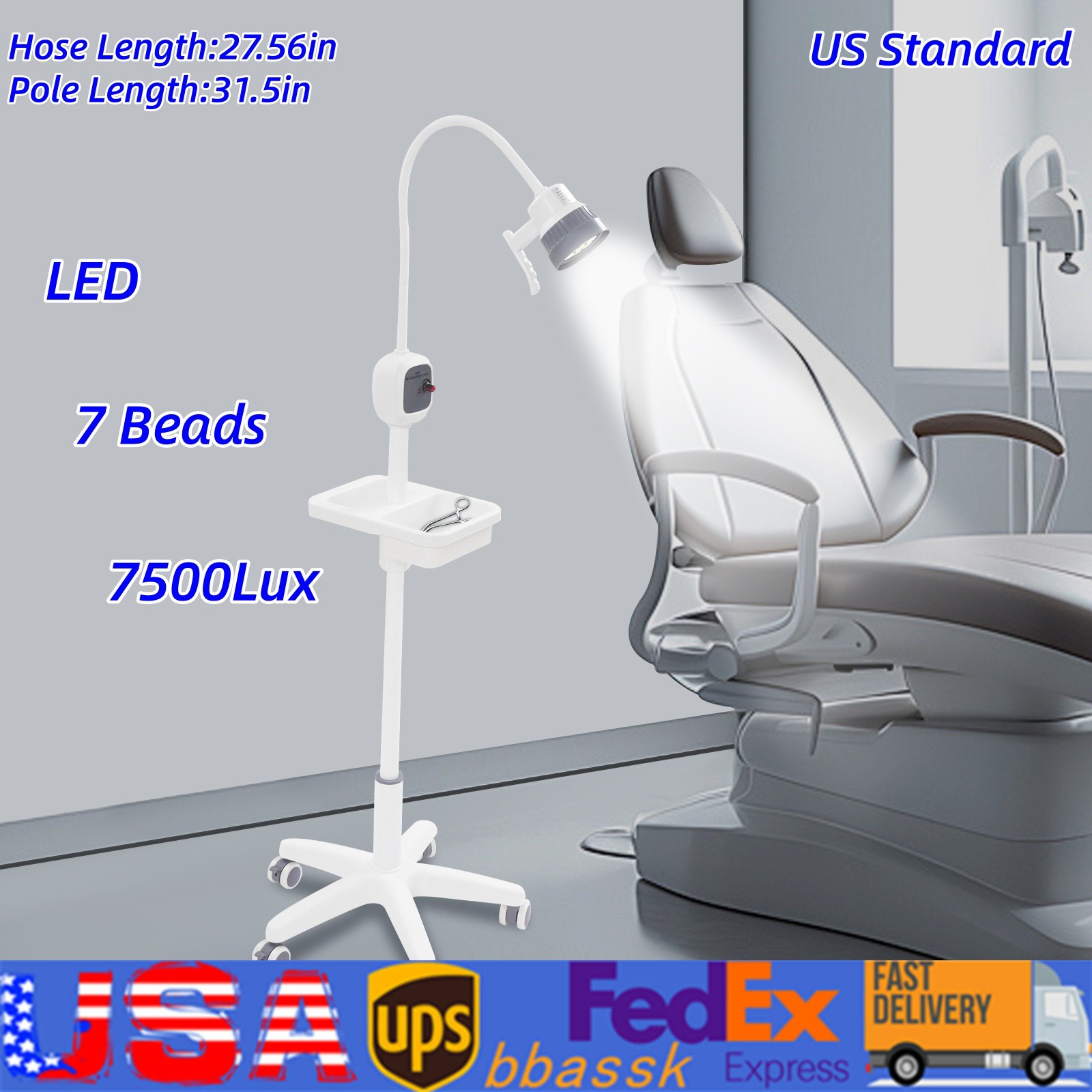 LED Surgical Examination Light Examination Lamp Medical Exam Lamp Freestanding