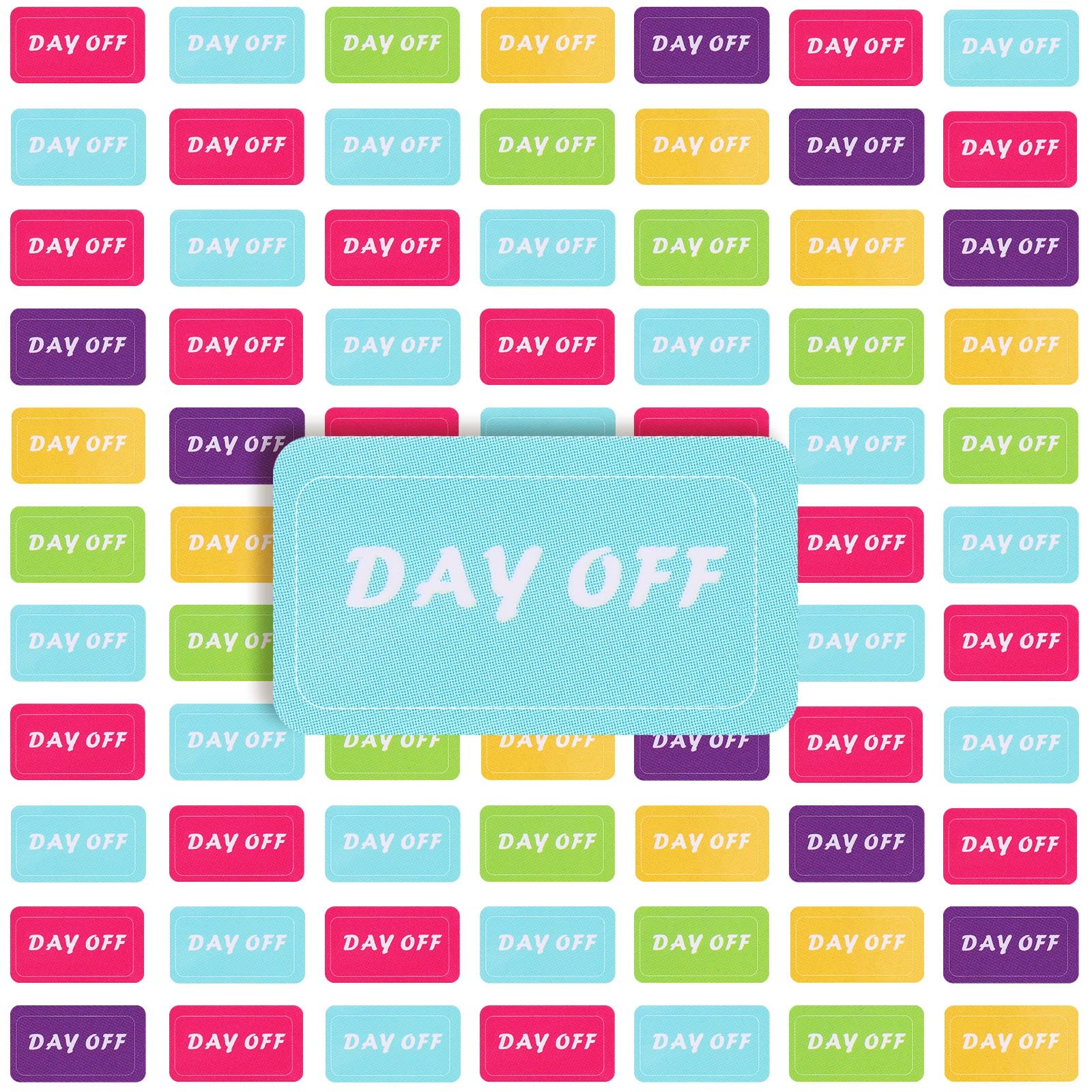 Gersoniel 200 Pcs Day Off Stickers for Planners Multi Colored Planner...