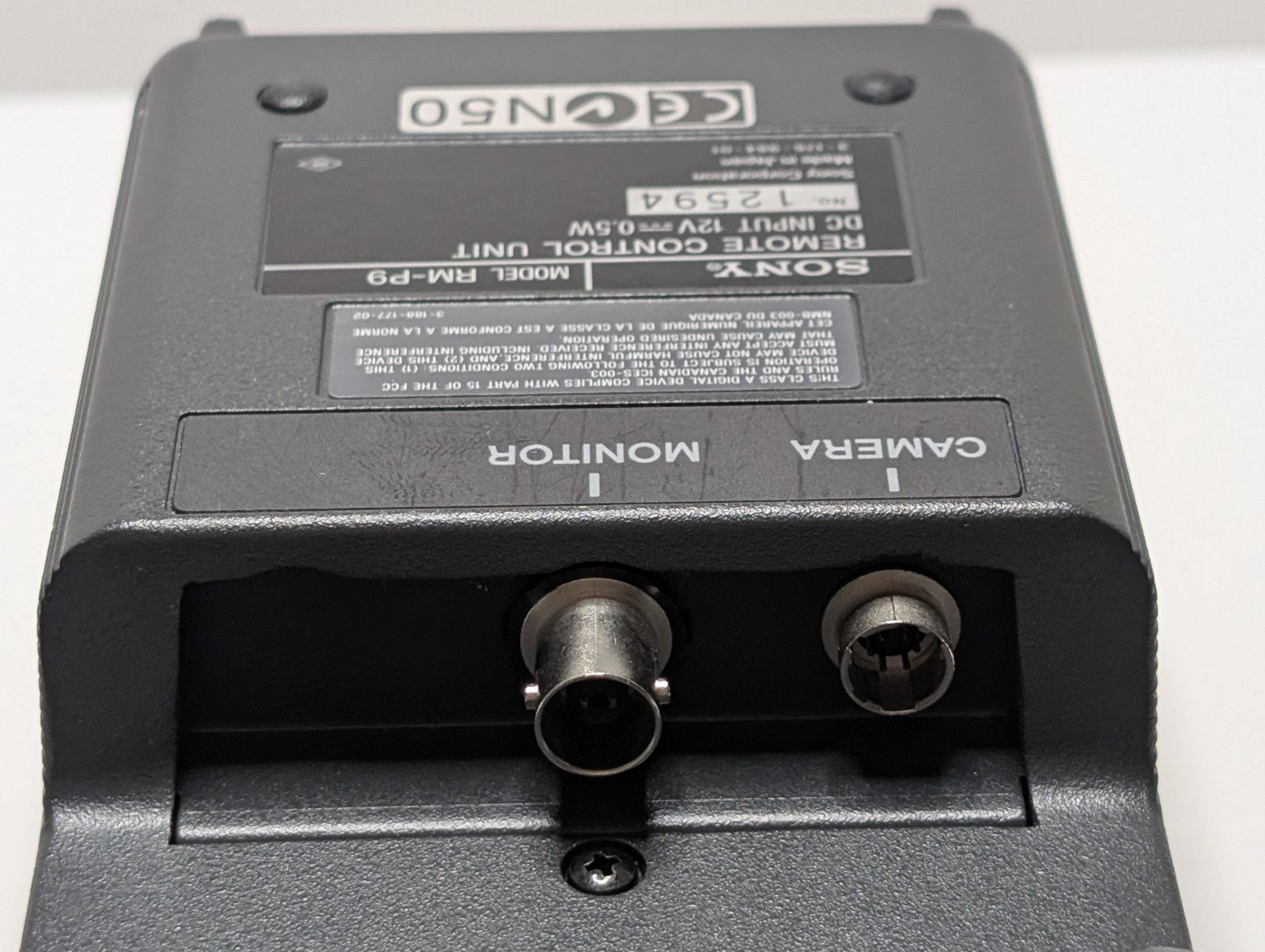 Sony Remote Control Unit | RM-P9