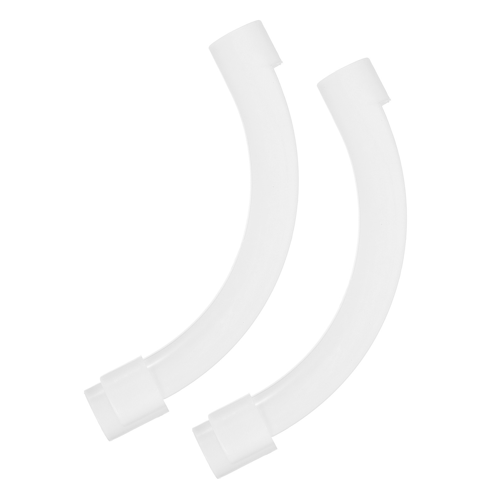25mm PEX Tube Bend Support, 2Pcs PP Plastic Elbow Bend Support, White