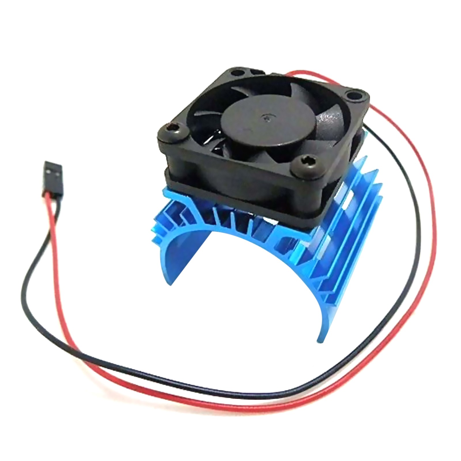 Aluminum Heat sink with 5V Cooling Fan for RC 1/10 Car 540 550 3650 Size Motor F