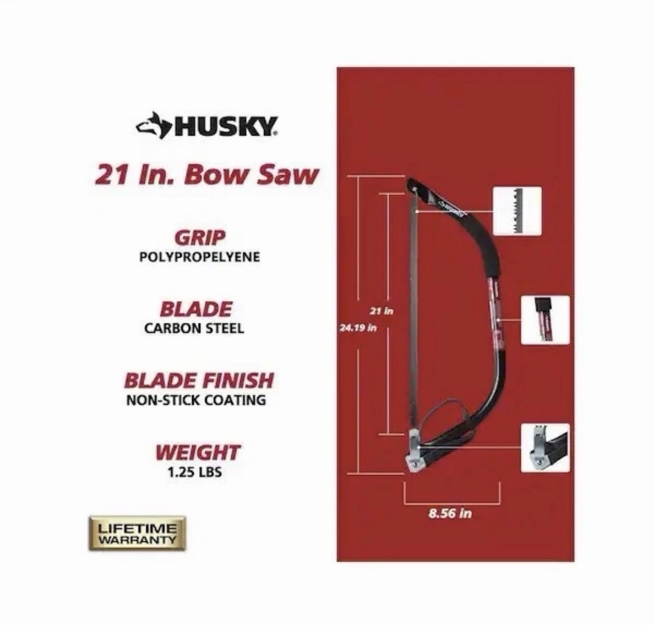 3 Pack. ! Husky 21 in. Bow Saw ***NEW***