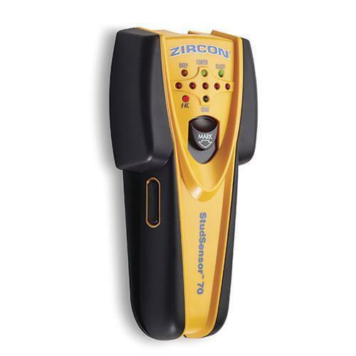 Zircon Studsensor 70 Center Finding Stud Finder Live AC Wire Warning & Marker