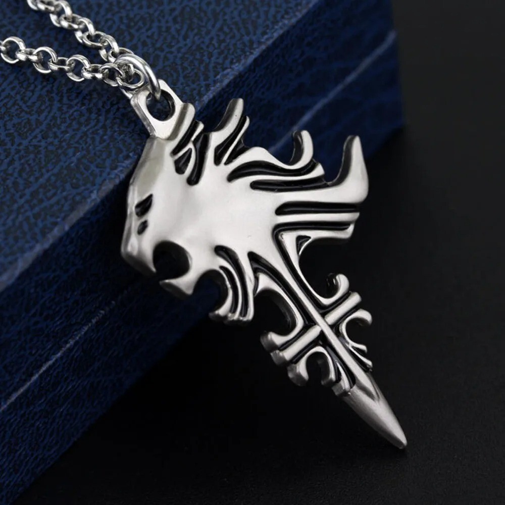 Brand New! Final Fantasy 8 Squall Leonheart Griever Chain Necklace