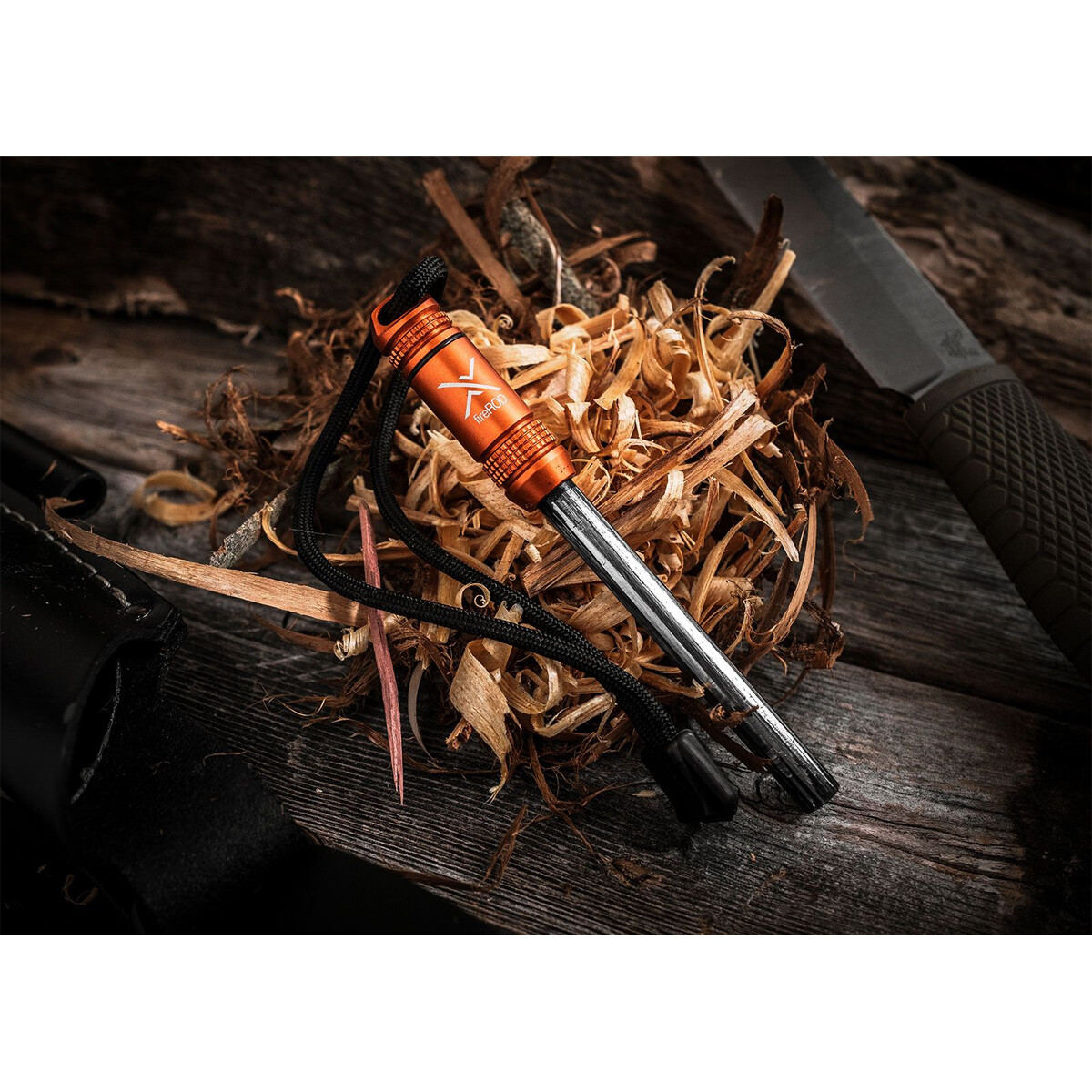 Exotac fireROD Ferrocerium Firestarter with Tinder Capsule