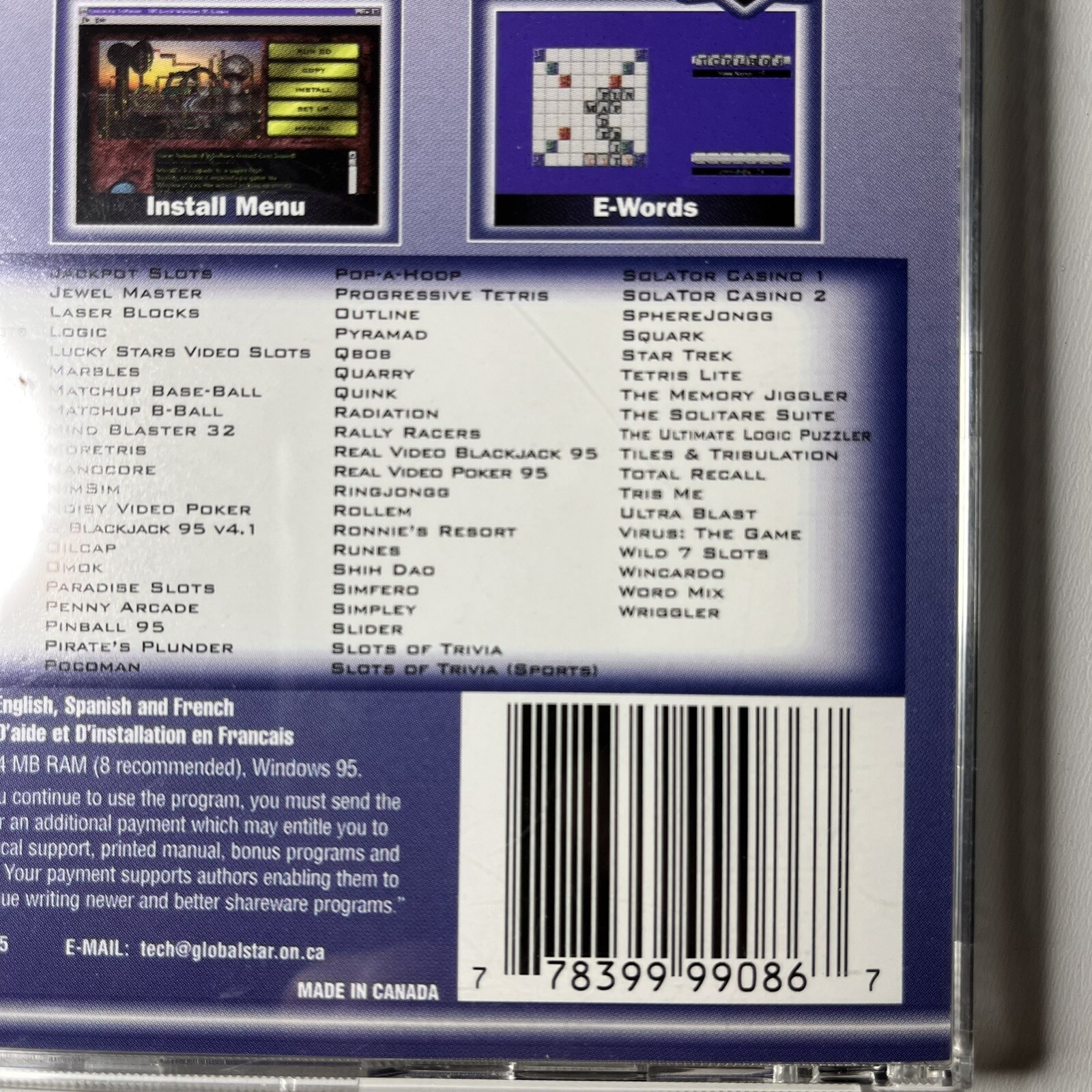 100 Great Games for Windows 95 PC CD-ROM 1997