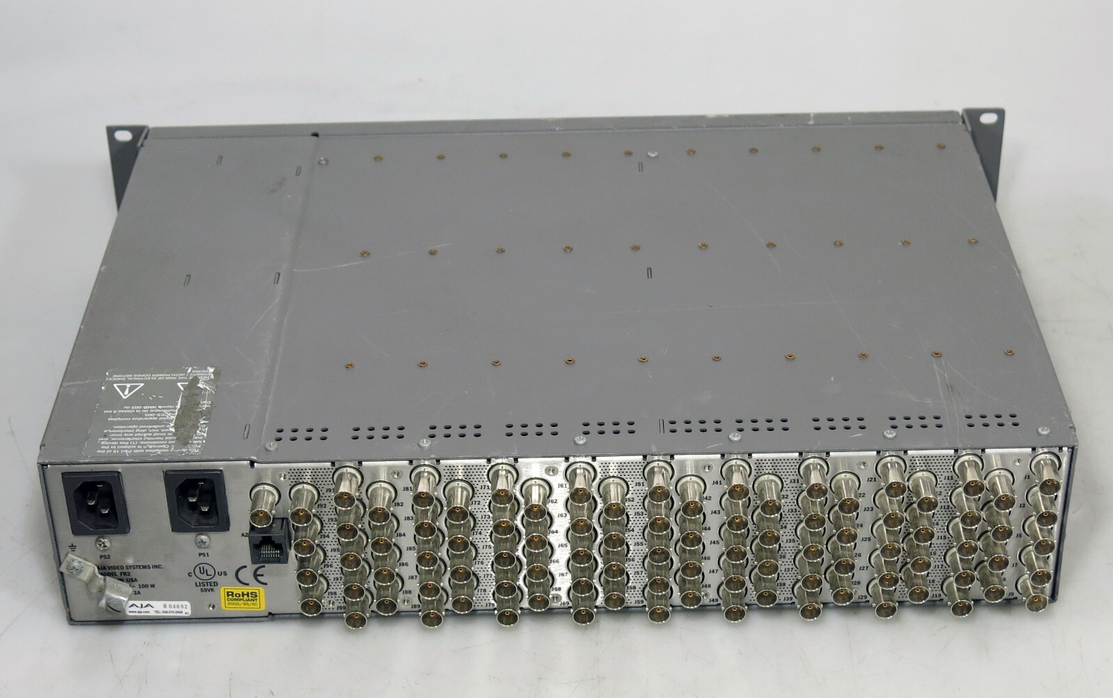 AJA FR2 DA Frame Tray w/ 2 Power Supplies