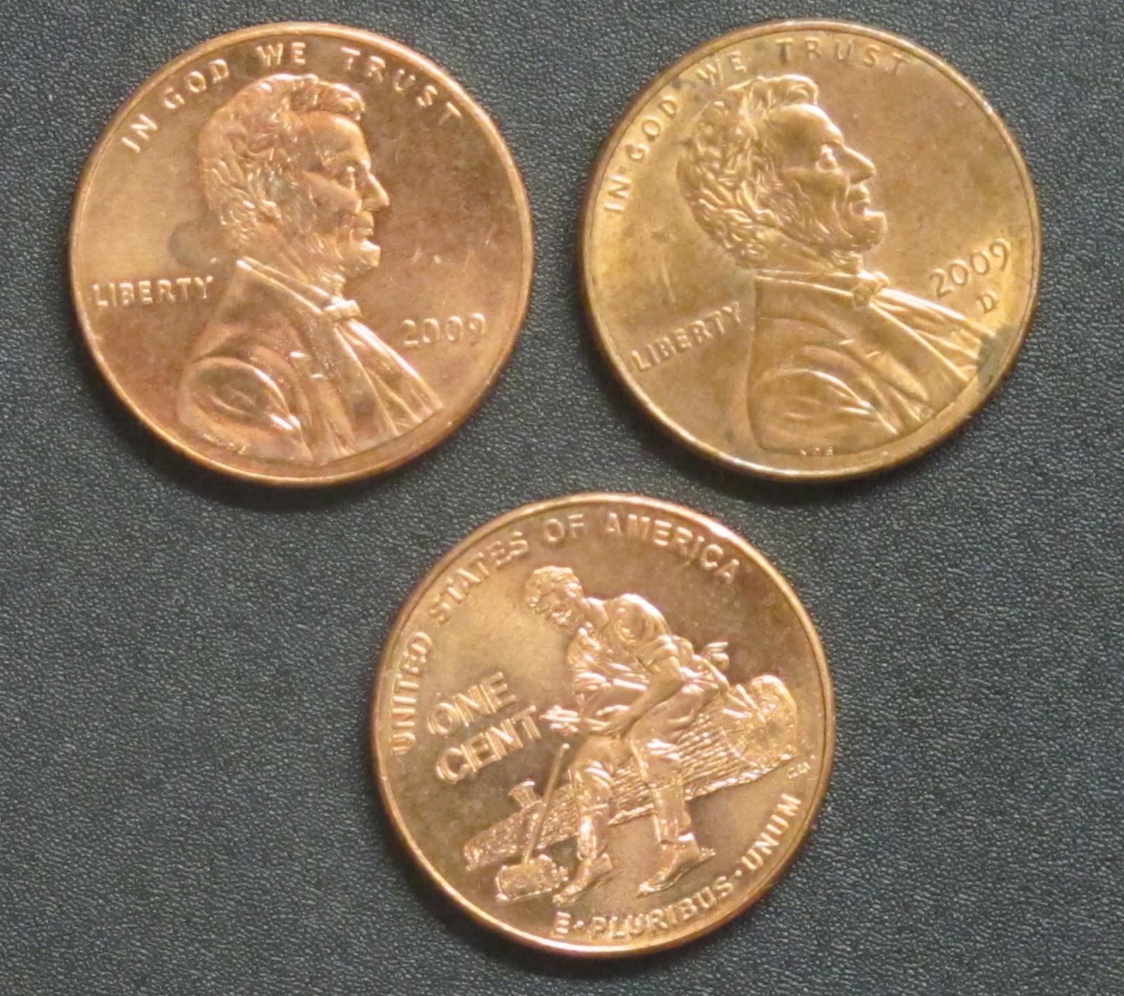 2009 P&D Lincoln Cents Formative Years (2386-1)