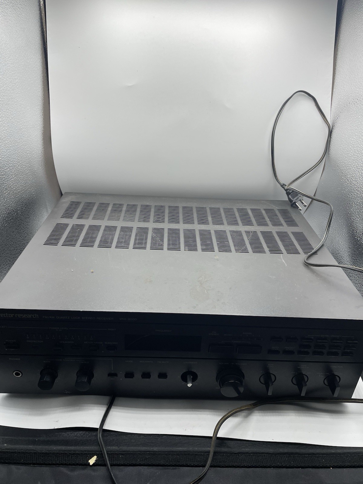 Vector Research VRX-8000 FM/AM Quartz Lock Stereo Receiver - Fully Tested