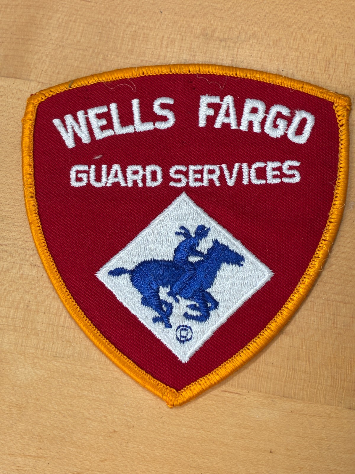 Wells Fargo Guard Services Patch 2 of 2. Free Shipping