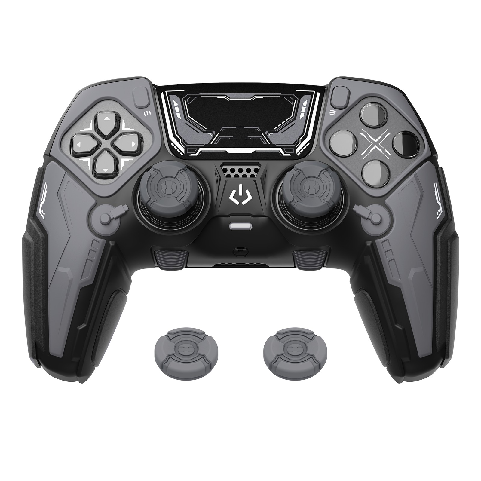 PlayVital Silicone Cover Skin - Stellar Mecha Protector for ps5 Edge Controller
