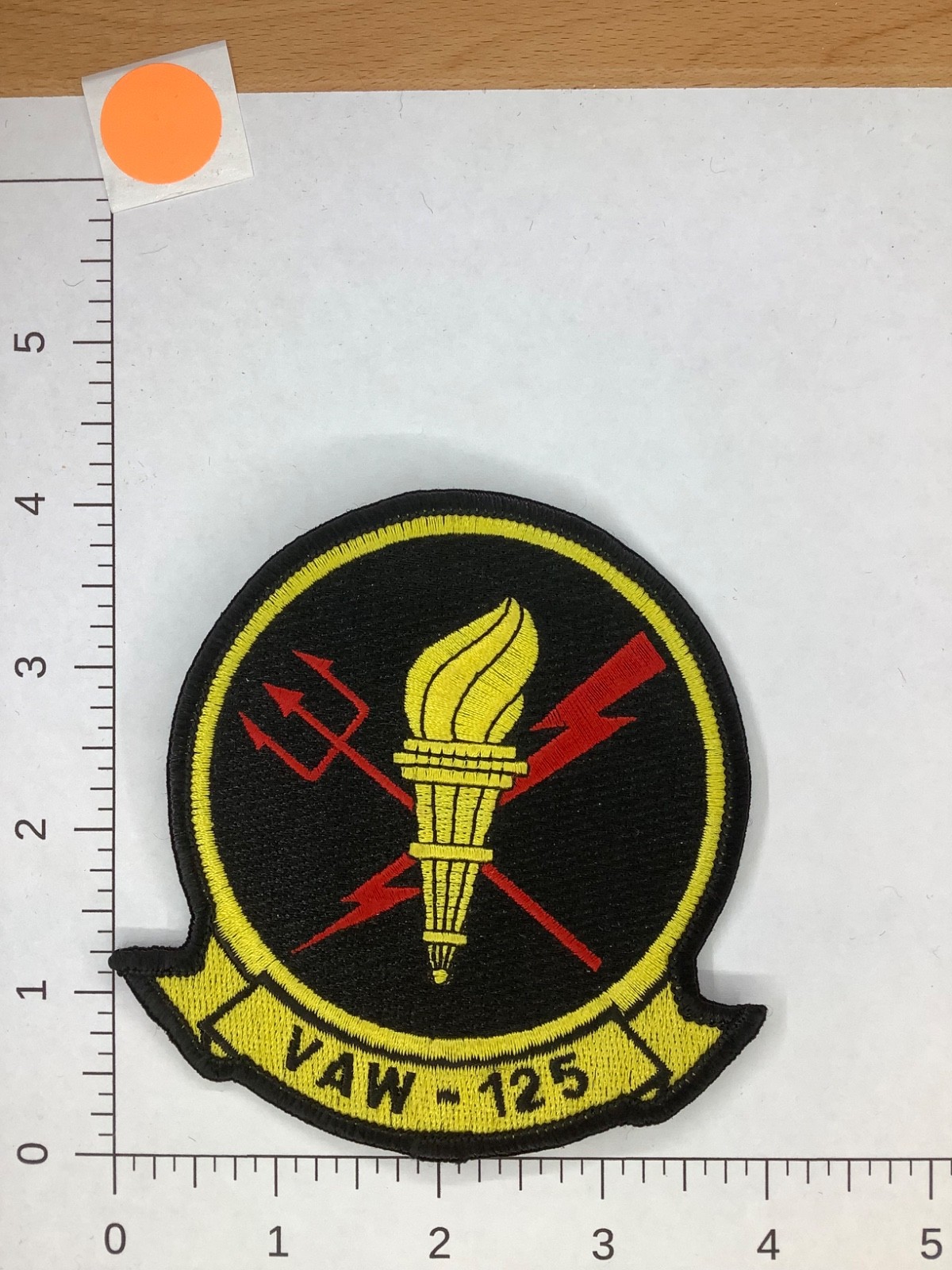 US NAVY VAW-125 SQUADRON PATCH