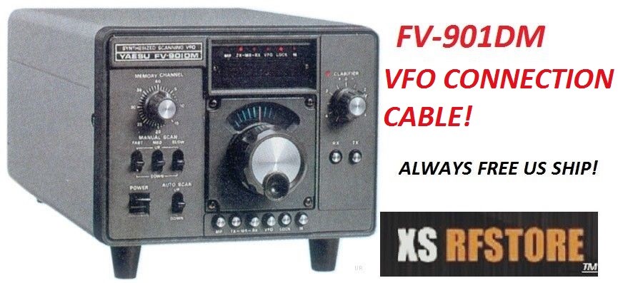 YAESU FV-901 EXTERNAL VFO CONNECTING CABLE!  *NEW*  *FREE USA SHIP!*