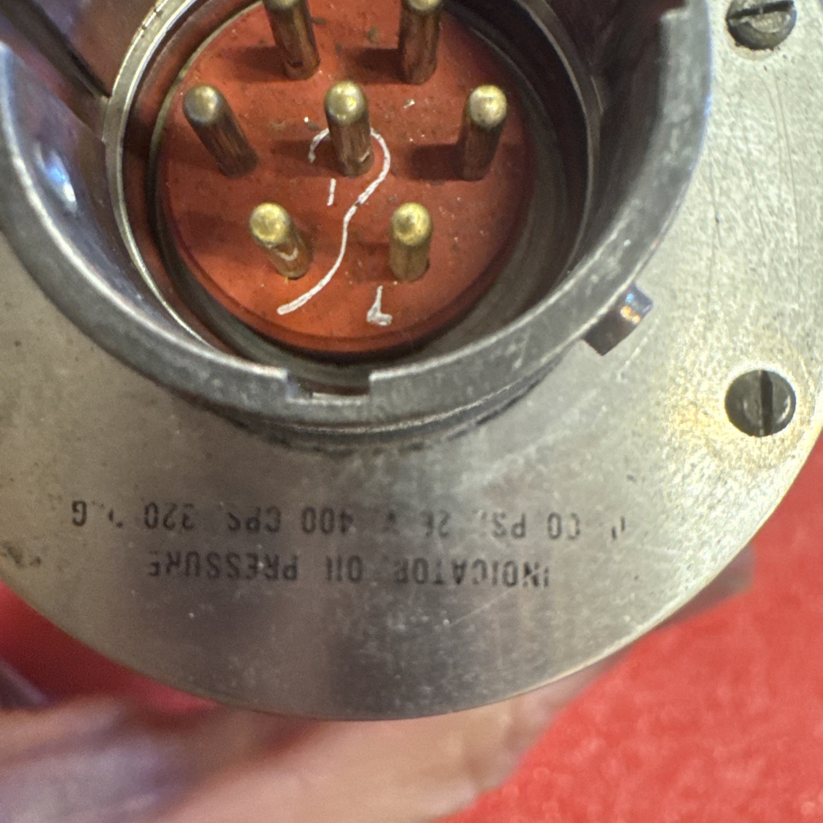 US Gauge SRL-0C4N Oil Pressure Indicator binp