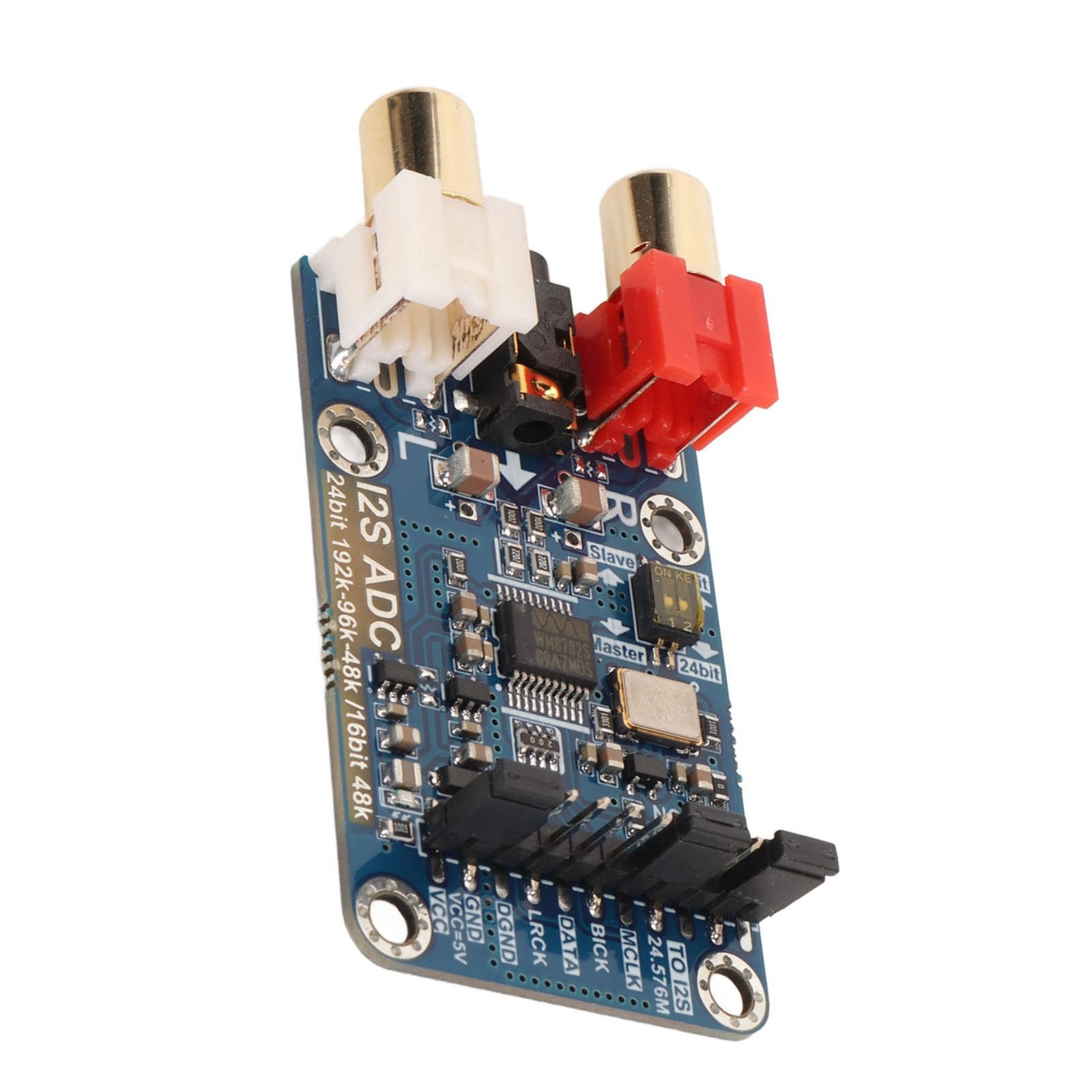 I2S ADC Audio Card Module Lossless Digital Audio For Home Studio