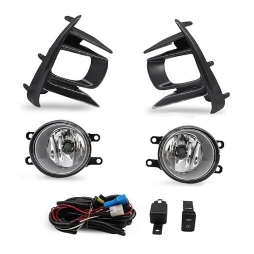Front Fog Lights Lamps Assembly Compatible with Sienna 2018 2019 2020 Fog Lamp