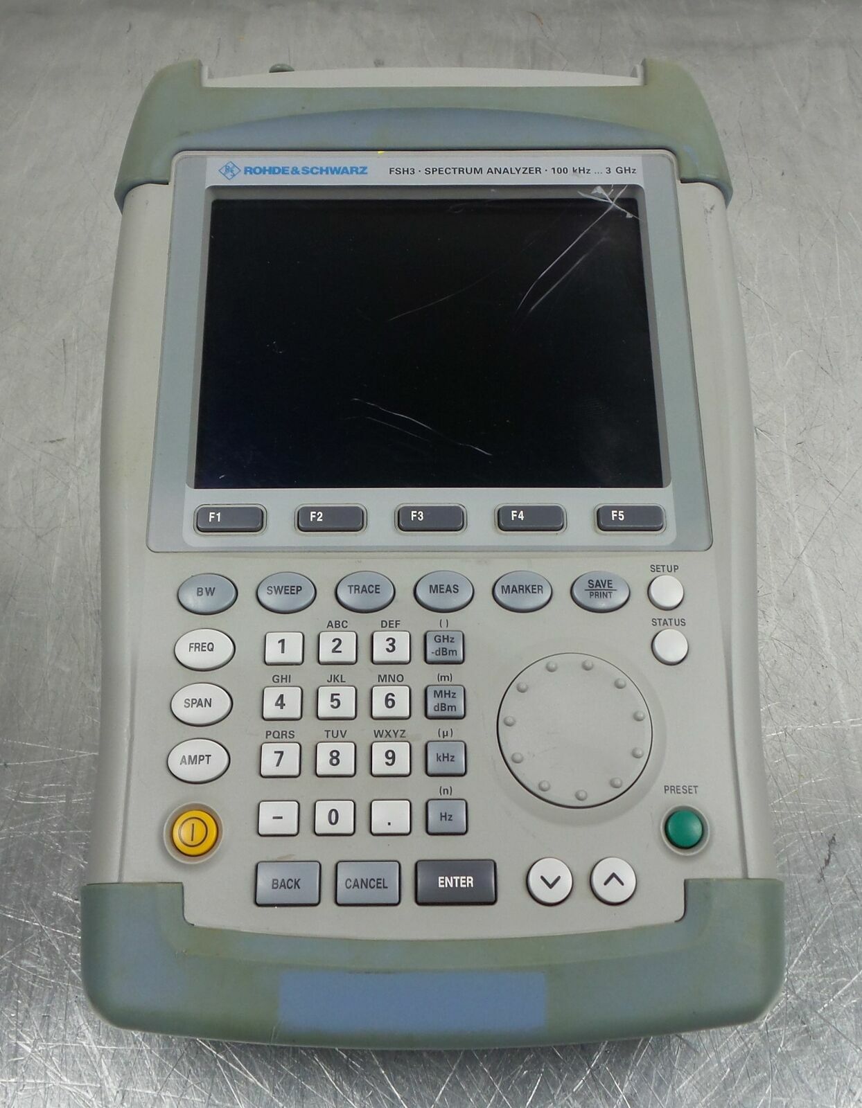 Rohde & Schwarz FSH3 Spectrum Analyzer 100 kHz 3 GHz