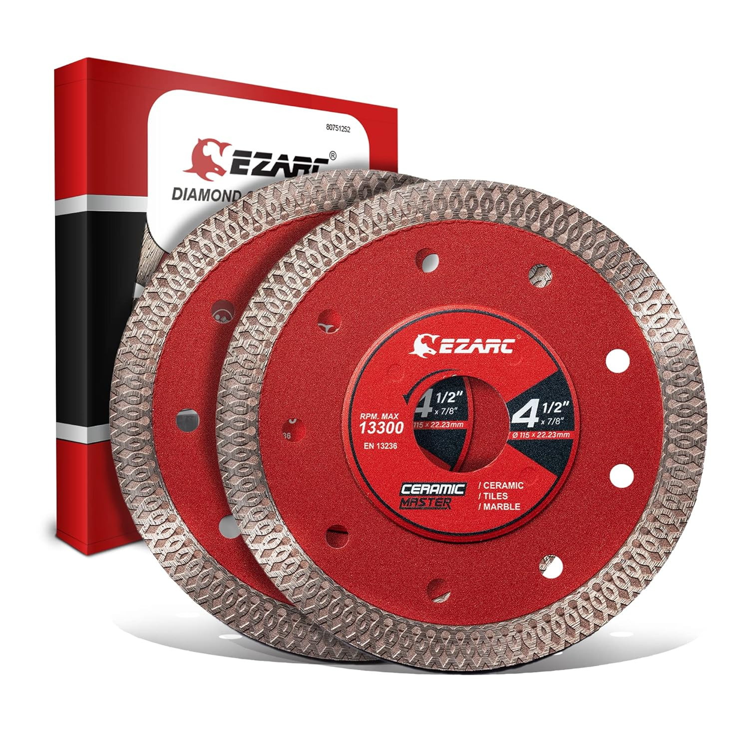 4-1/2 Inch Super Thin Diamond Blade, Diamond Saw Blades for Angle Grinder, 4.5"