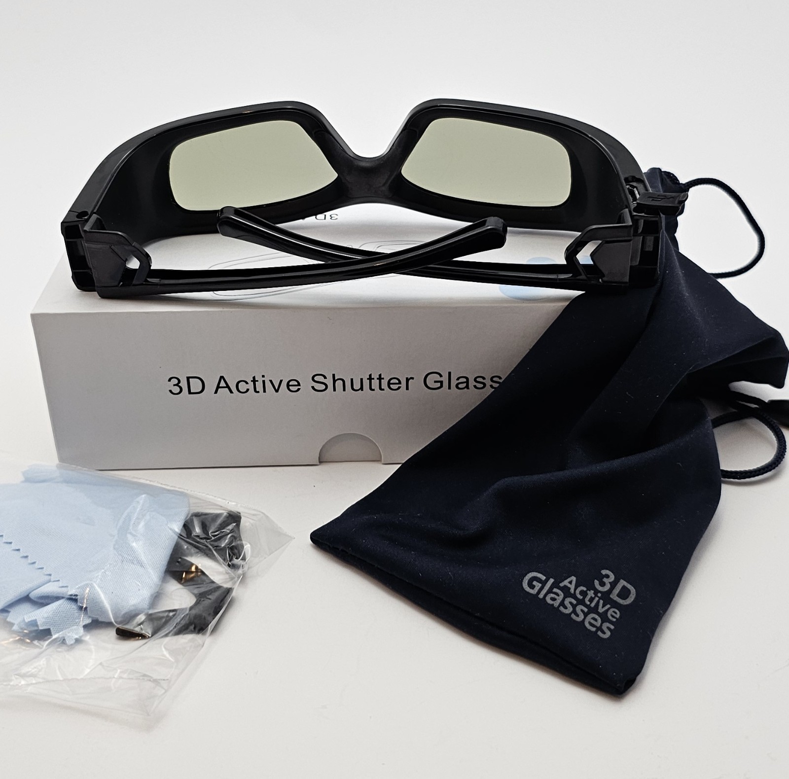 3D Active Shutter Glasses for DLP TVs & Projectors Universal Tested Great Cond