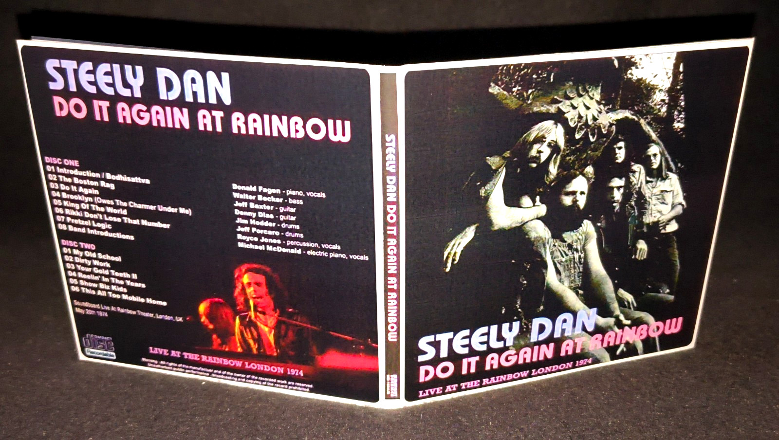 Steely Dan London 1974 Gate Fold 2CD Package NEW