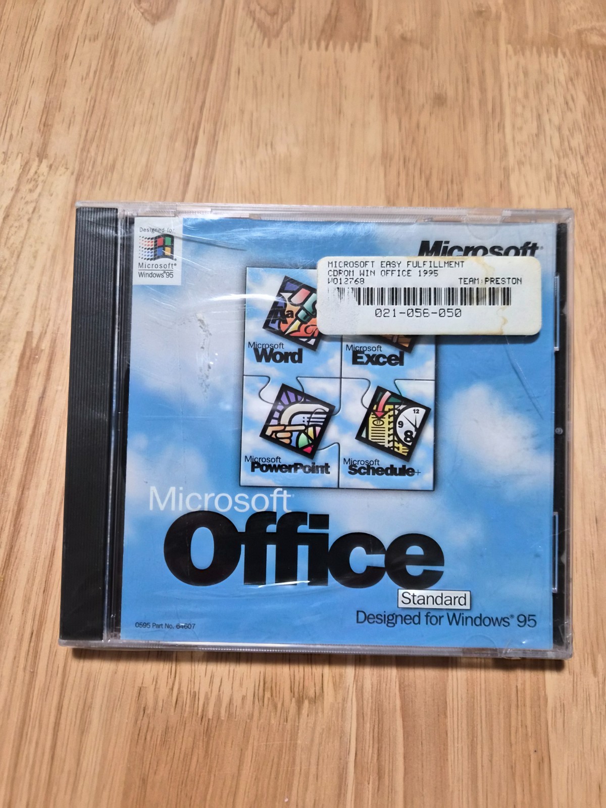 Microsoft Office Standard Designed For Windows 95