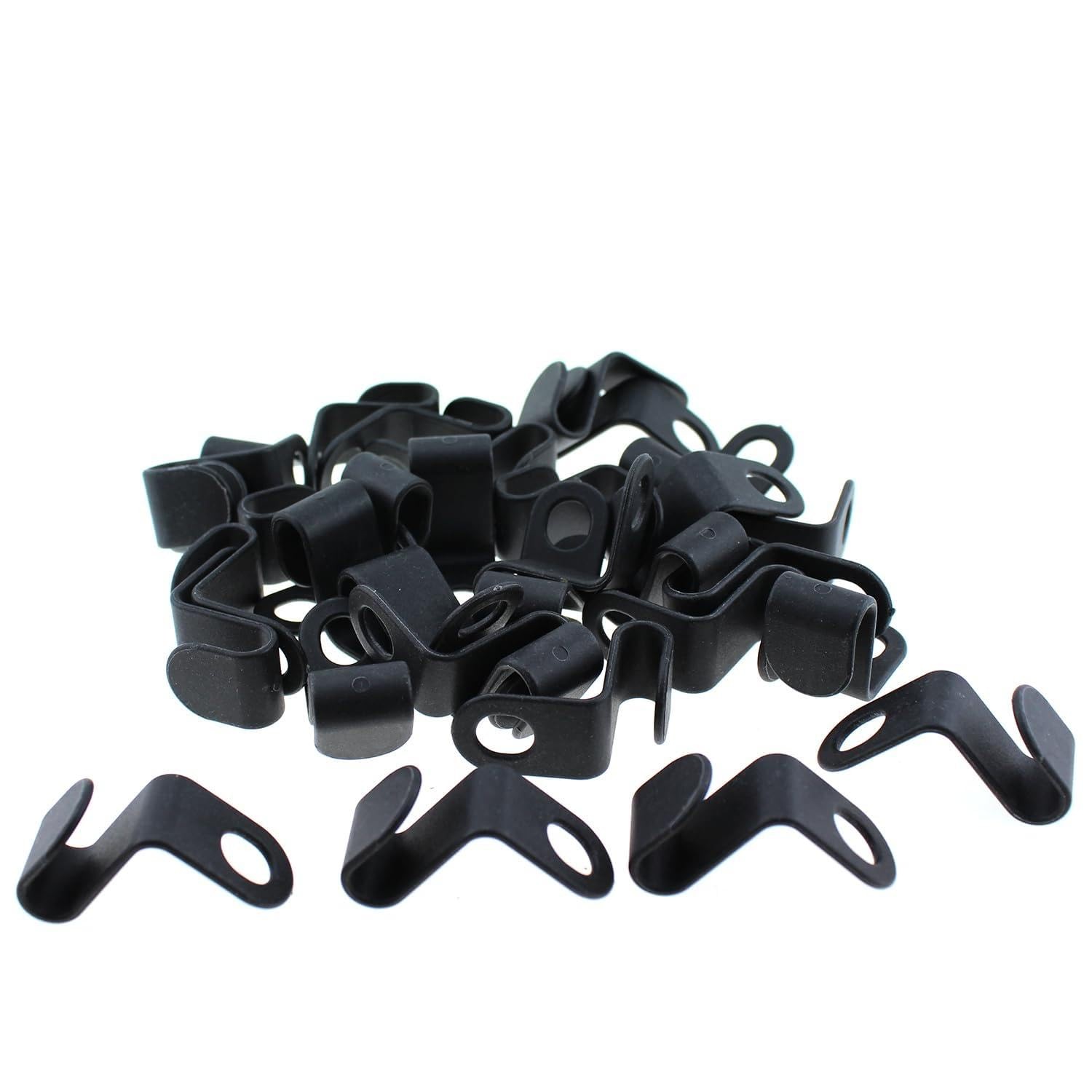 32PCS 5x1.6cm Clothes Hanger Connector Hooks Cascading Hanging Rack Wardrobe ...