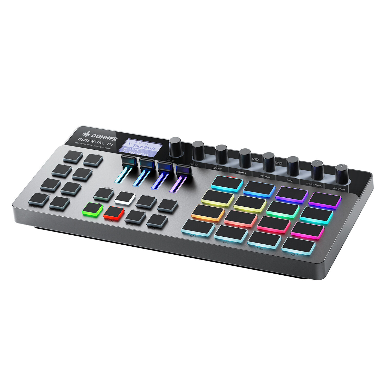Donner D1 Drum Machine Step Sequencer