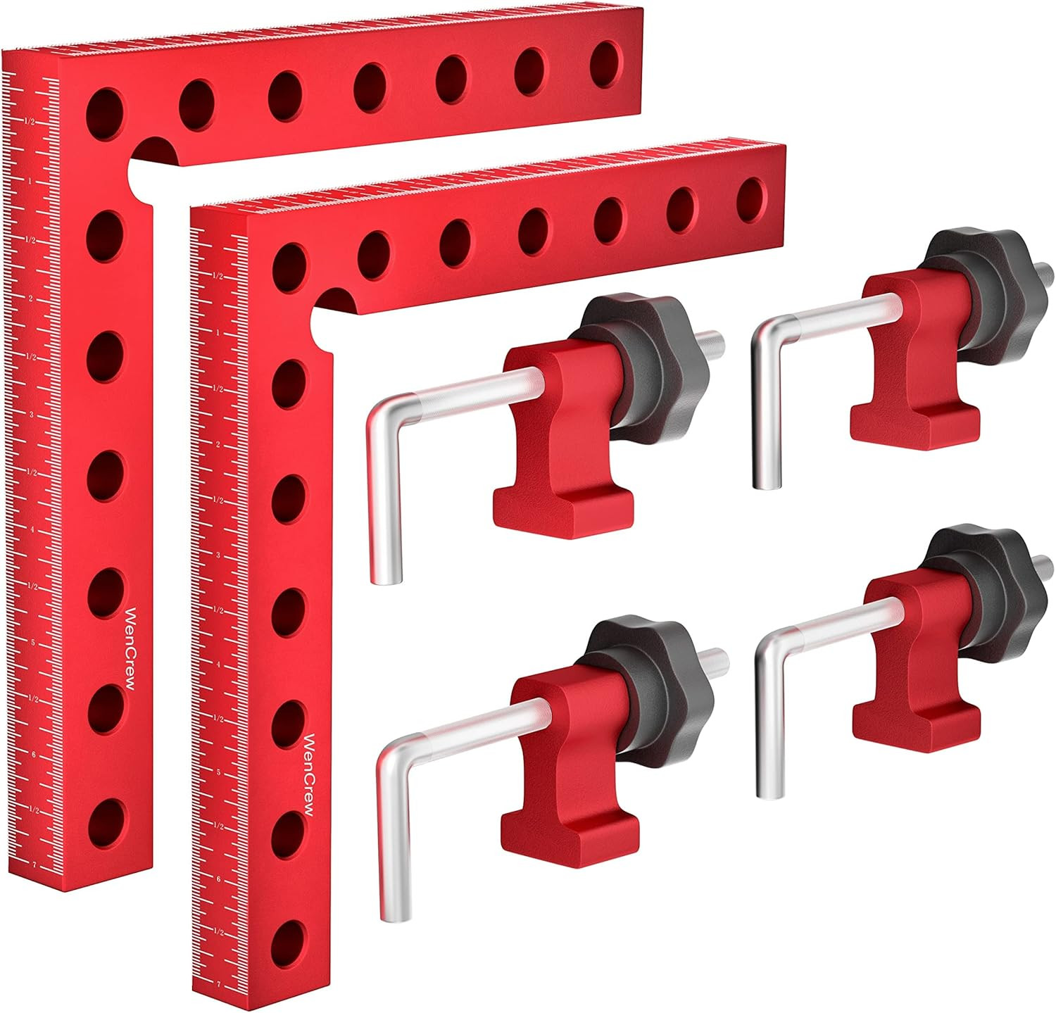 90 Degree Positioning Squares Right Angle Clamps, Clamping Squares for Woodworki