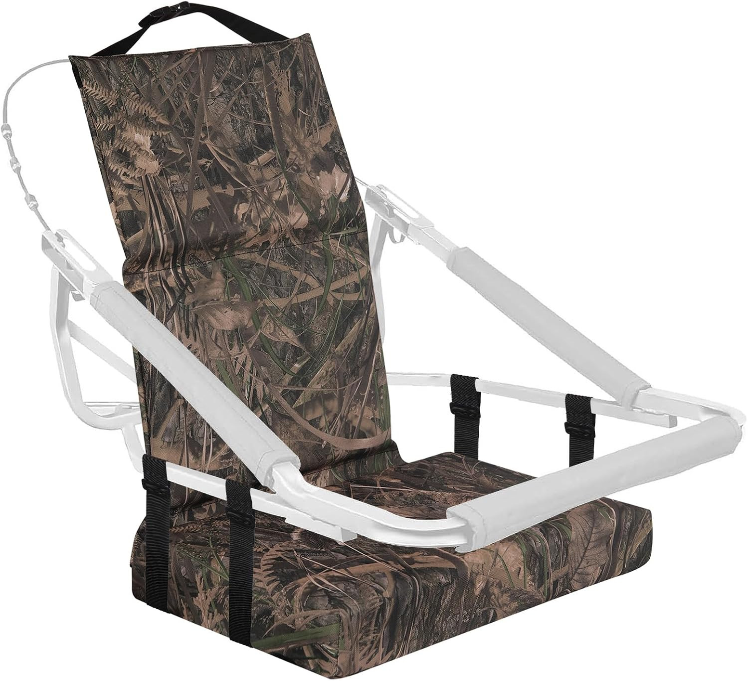 Tree Stand Seat Cushion Pad for Hunting, Adjustable Treestand Hunter Folding Sea