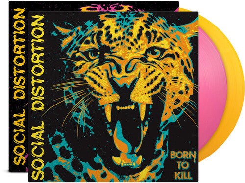 Social Distortion - (PRESALE 5/8/26) Born To Kill (IEX Pink & Yellow 2xVinyl) -