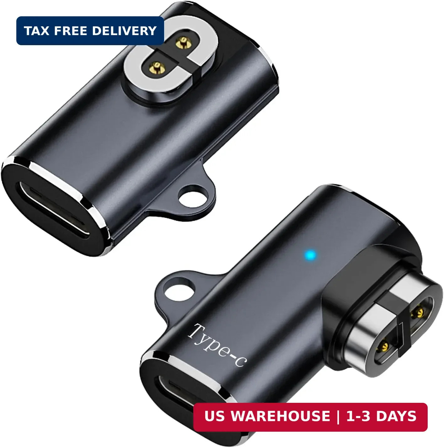 2 Pack USB C Magnetic Charger Adapter Compatible with Shokz OpenRun Aerop