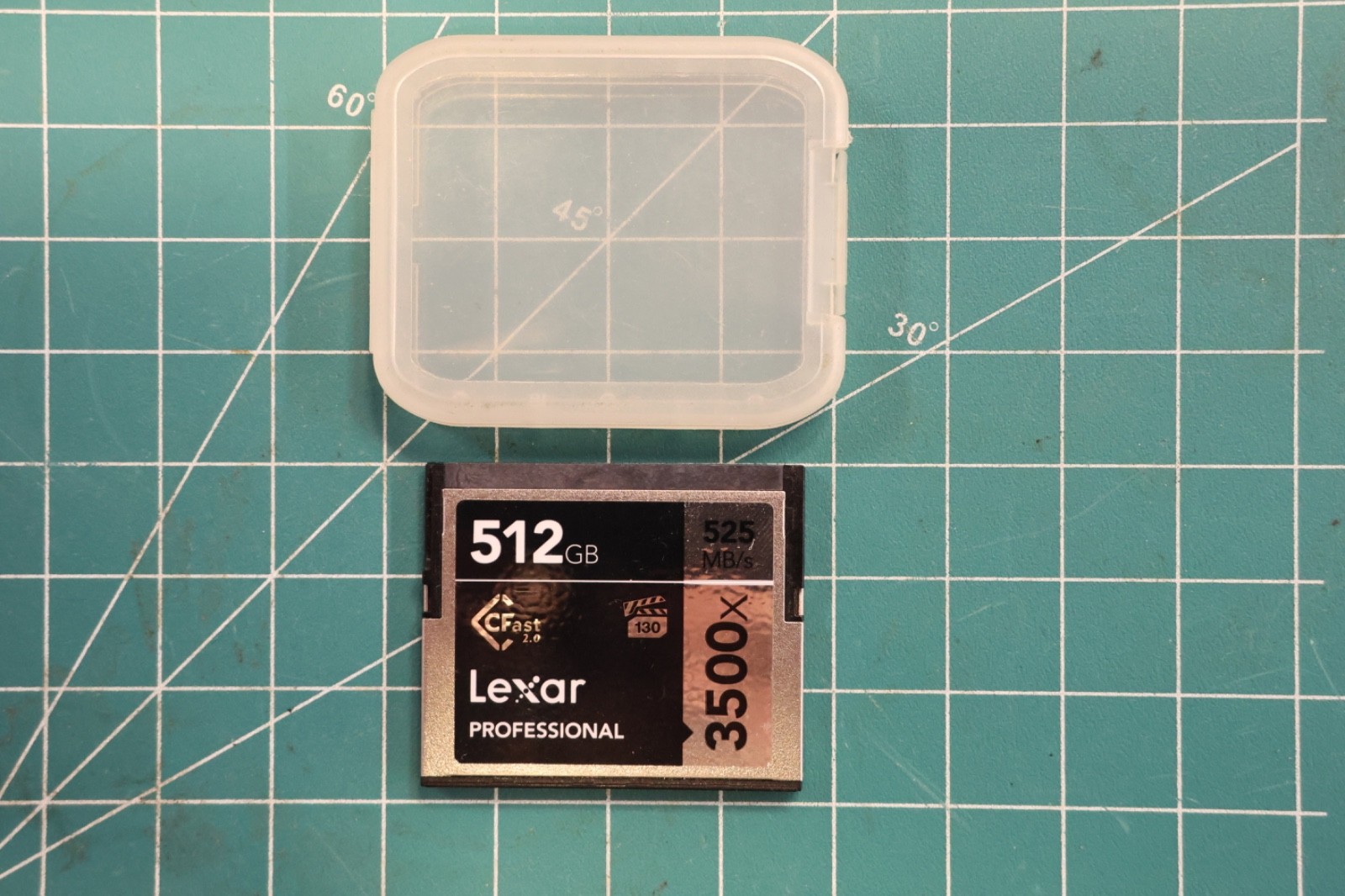 Lexar 512GB Professional 3500x CFast 2.0 Memory Card #LC512CRBNA3500 130