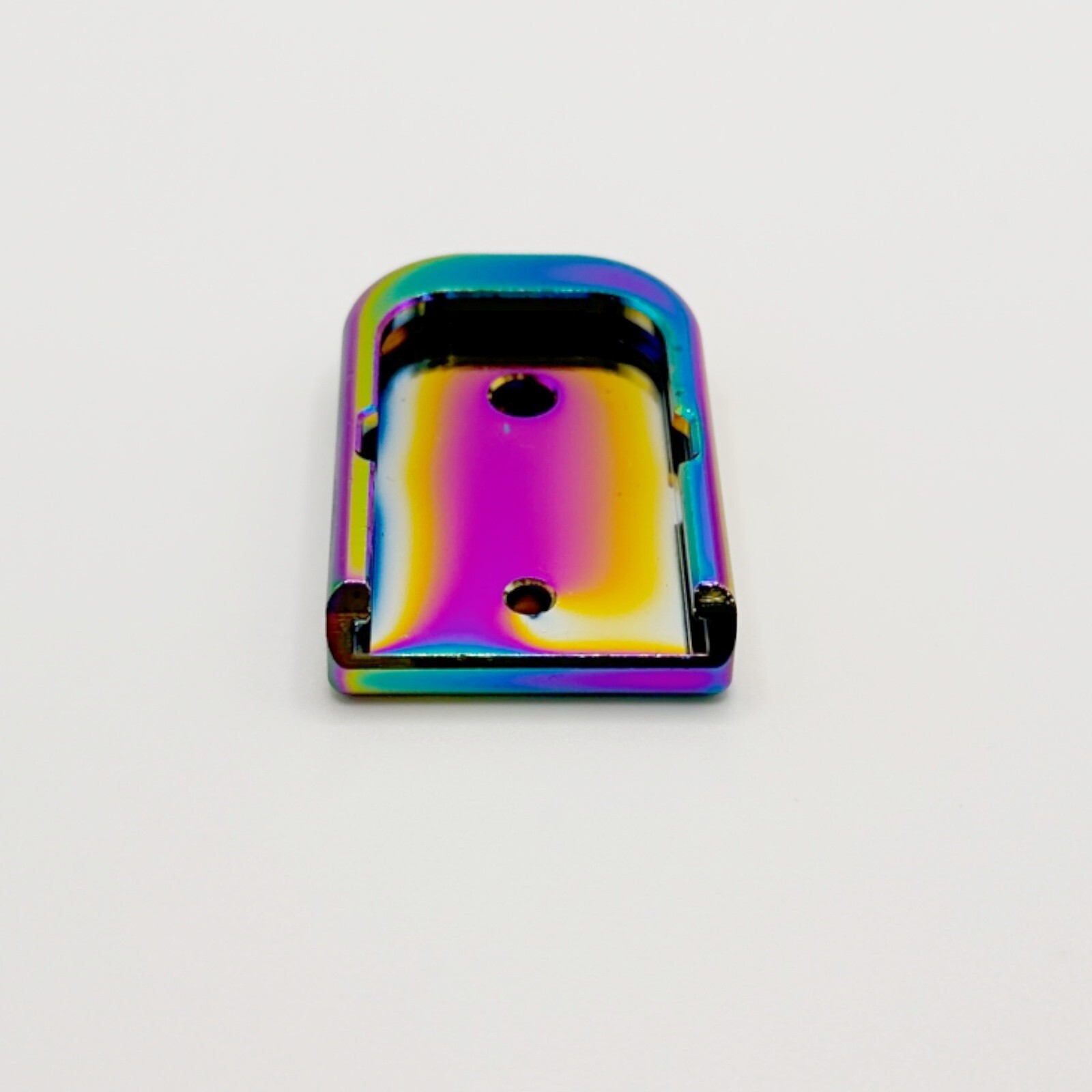Magazine Base Plate for Glock 17 19 22 23 34 45 Gen 5 9MM .40 Rainbow Aluminum
