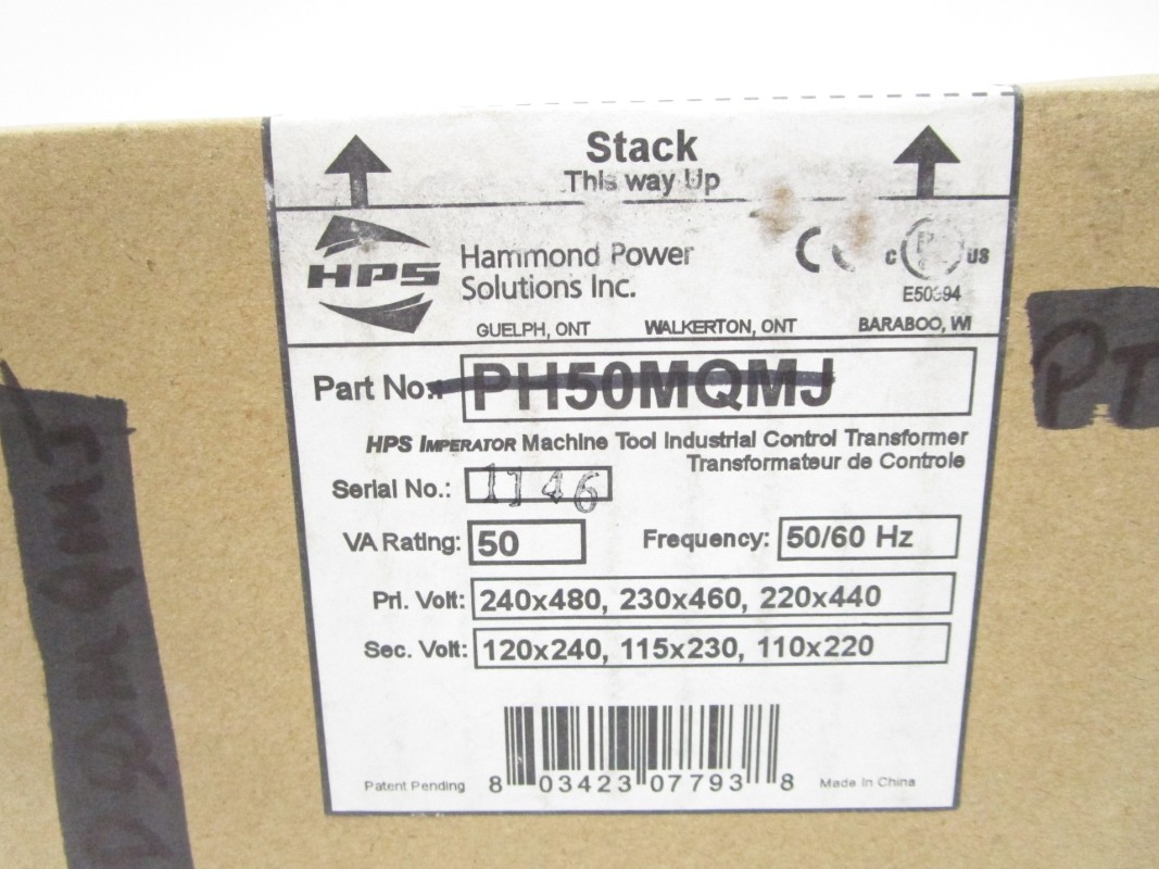 HPS PH50MQMJ 480V 50A NSMP