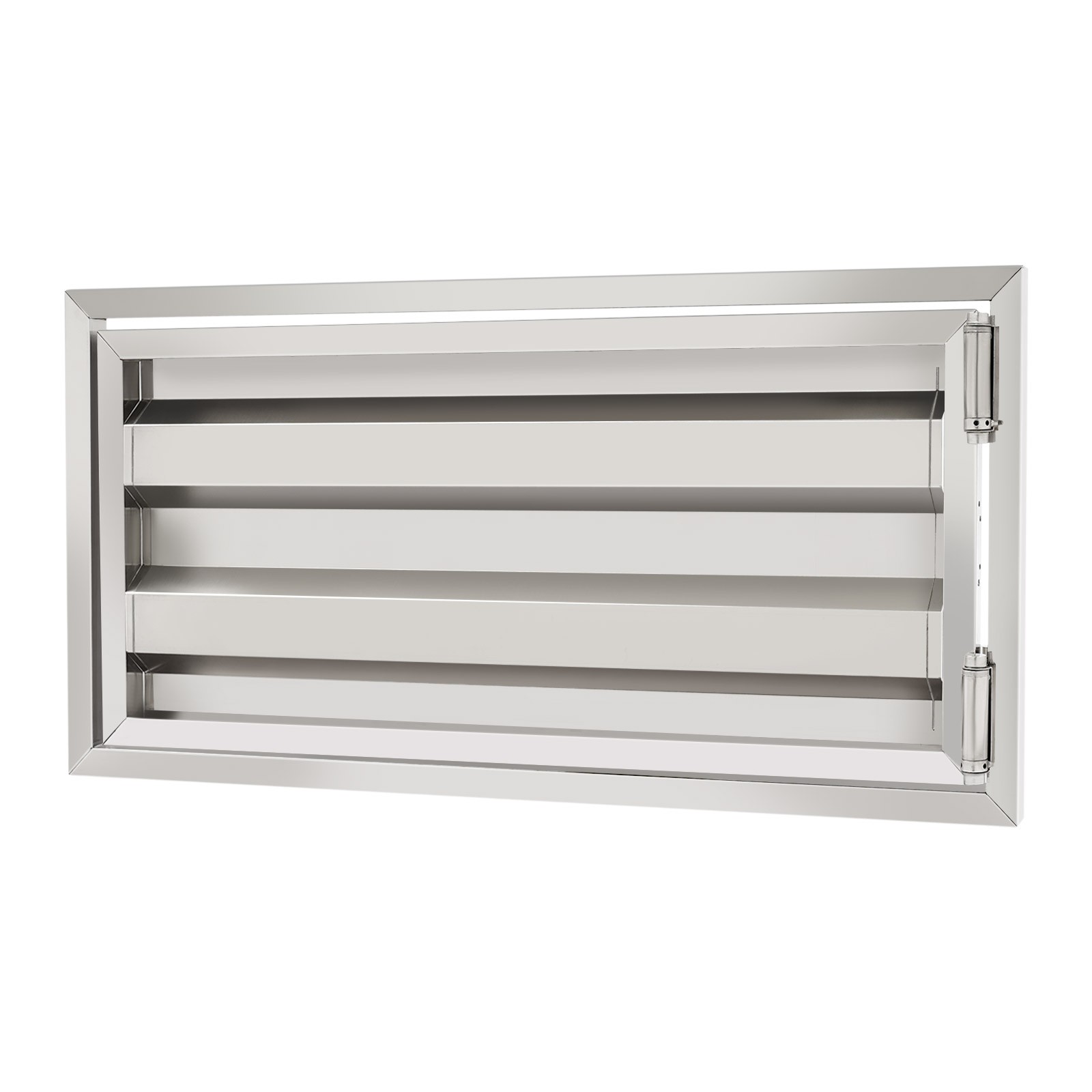 Stainless Steel Crawl Space Access Door 32"x16" Silver Attic Basement Vent Panel