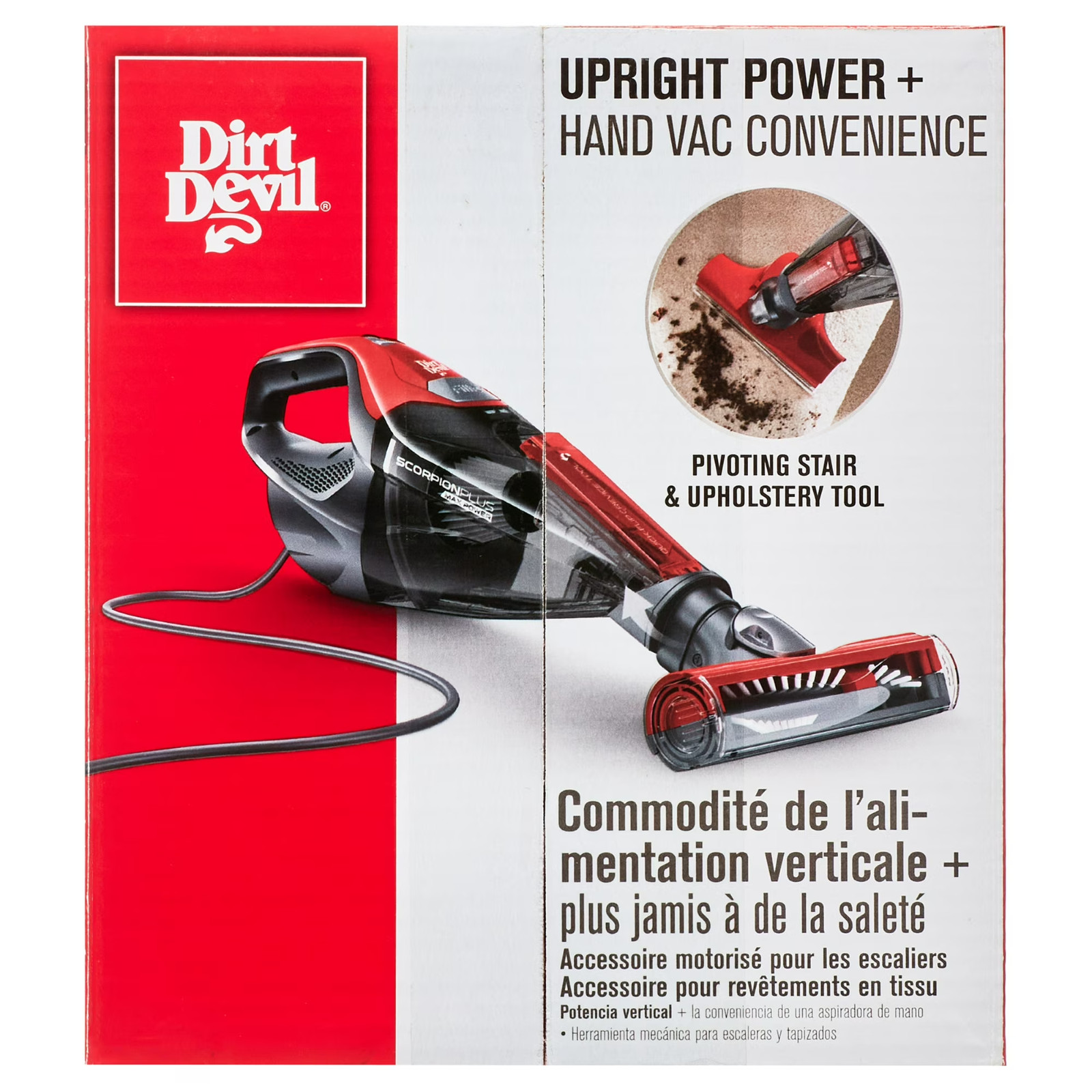 Dirt Devil Scorpion Plus Corded Handheld Vacuum Cleaner, SD30025B, New