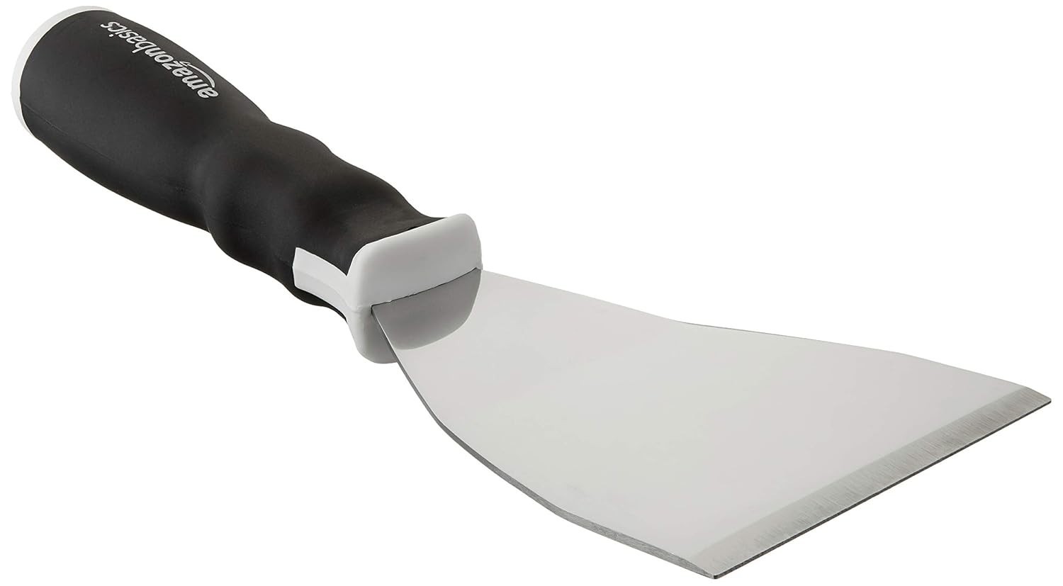Amazon Basics Soft Grip Bent Scraper 3" with Pole Socket & Hammer End for Paint