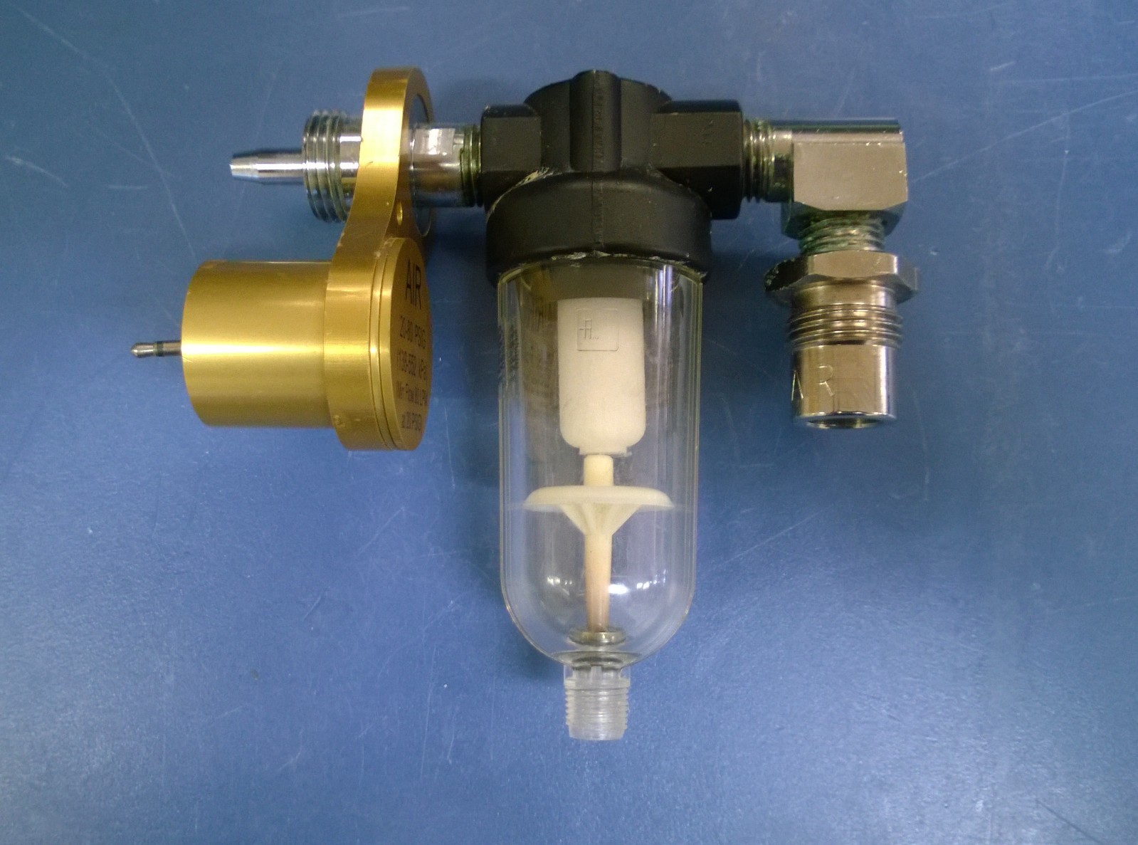 Vyaire Avea Air "Smart" Connector w/ water trap, PN 51000-40897, Pre-Owned