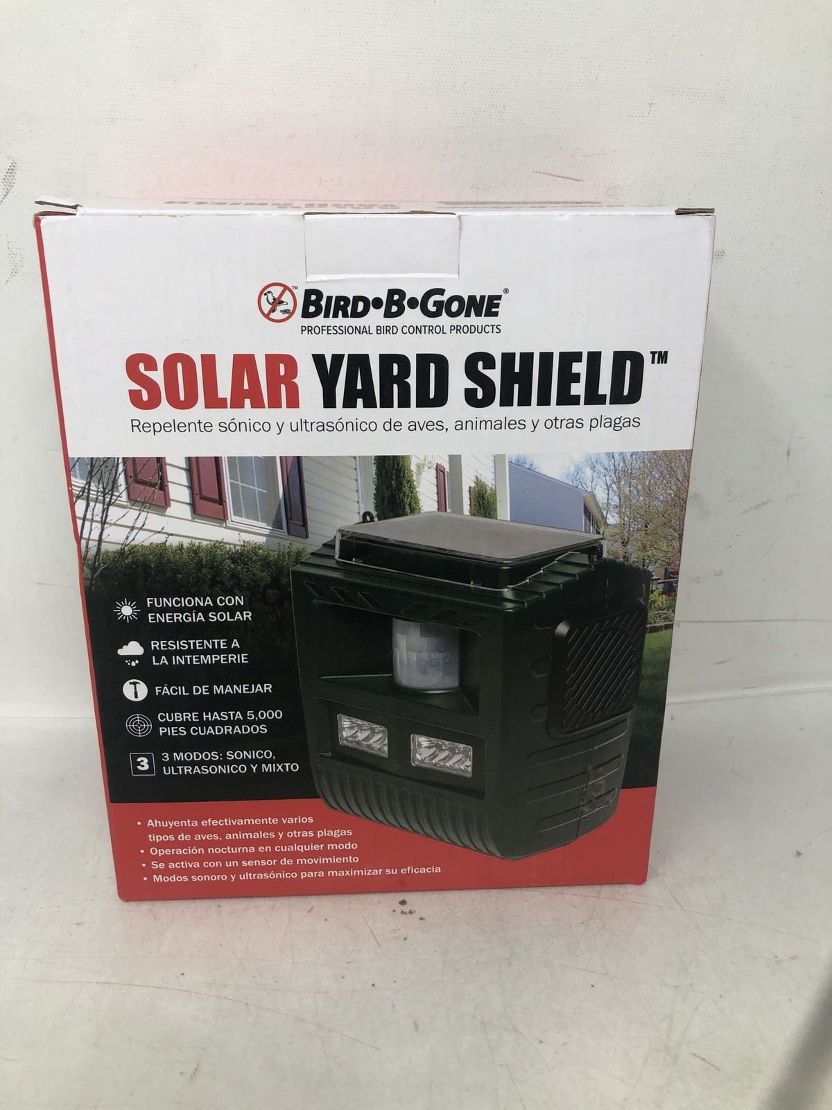 Bird B Gone Solar Yard Shield Animal & Pest Repeller,Gree