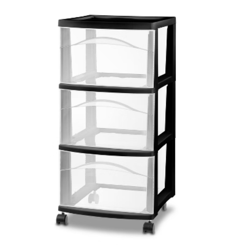 3 Drawer Medium Cart - Multi-purpose storage for lightweight items in any room