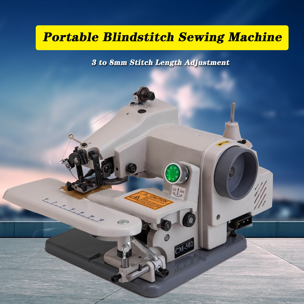 New-Tech Portable Blindstitch Sewing Machine 110 VOLT 1200 stitches per minute