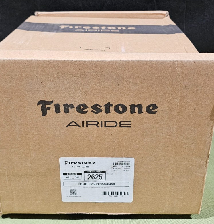 Firestone Ride-Rite  Manual Fill Air Helper Springs Kit for Ford F250 F350 F450