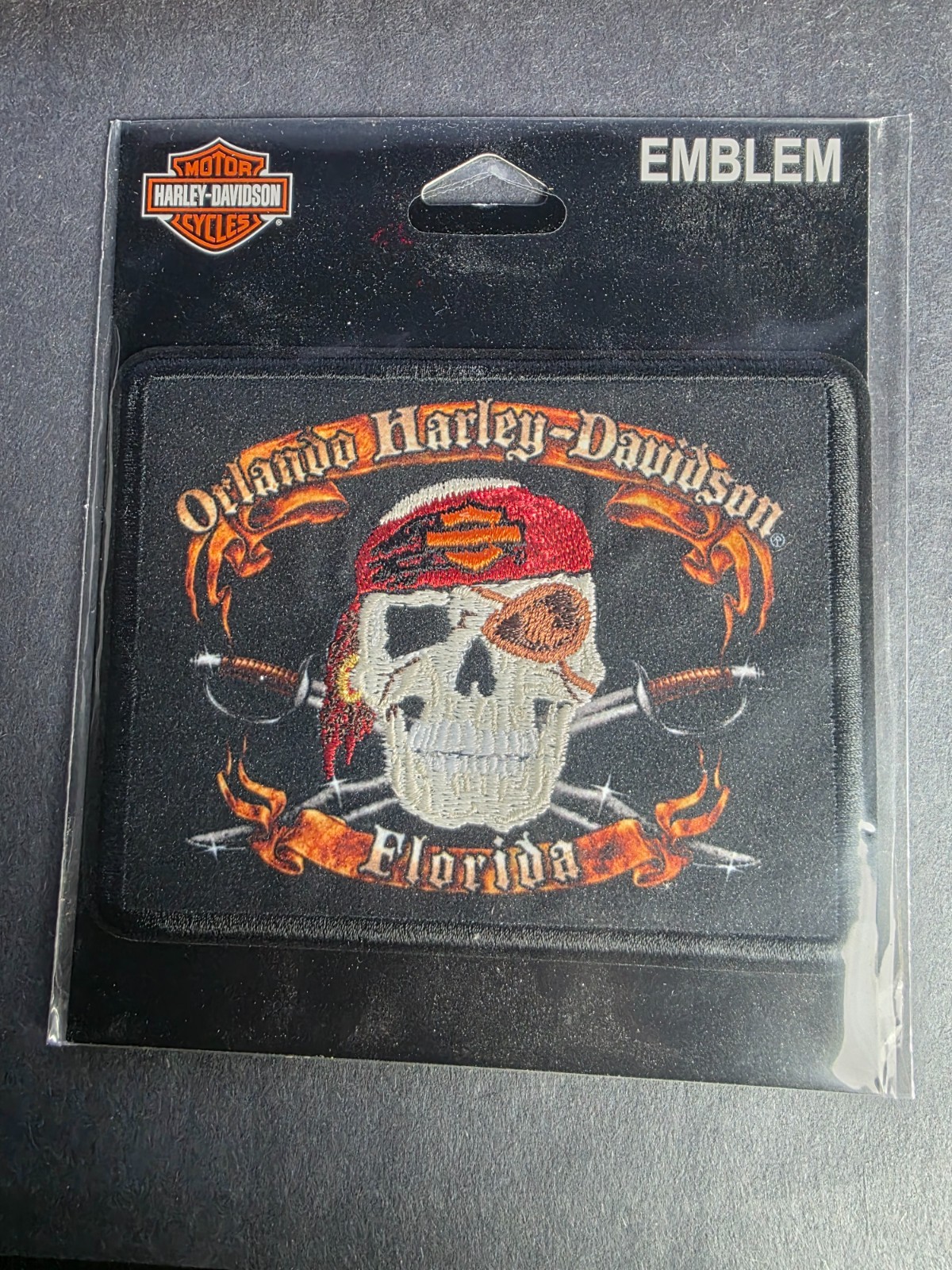 2017 Harley Davidson Patch Orlando, Florida Emblem New